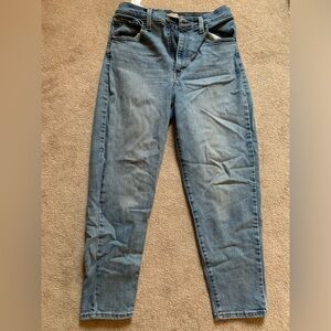 Levis high waisted mom jeans